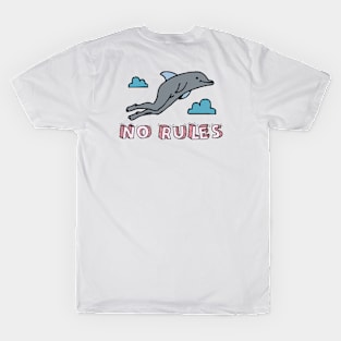 NO RULES MEME FUNNY DRAWING T-Shirt